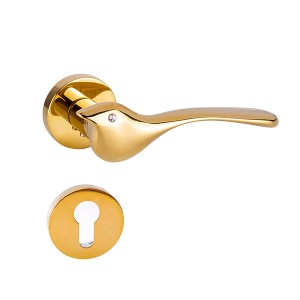 DS-810-76 Gold PVD Bird door handle