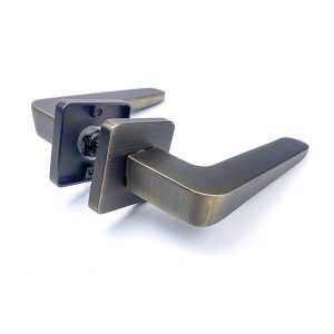 Maçaneta para porta em bronze DS-58Q8-225