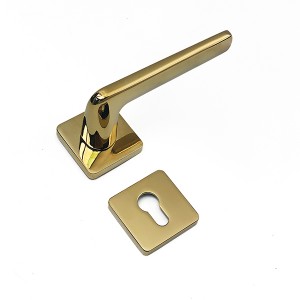 DS-58Q8-36 Gold PVD door handle