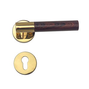 DS-810-79PVD Wood grain PVD door handle