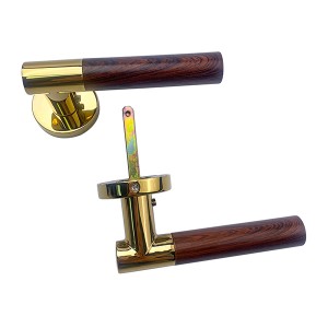 DS-810-79PVD Wood grain PVD door handle