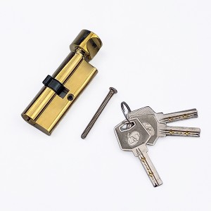 DS-C70-Z1 Gold PVD lock cartridge