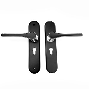 DS-RT62115-C-YH black-bright chrome door handle