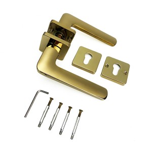 DS-58Q8-36 Maniglia per porta in PVD oro