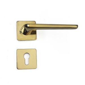 DS-58Q8-36 Gold PVD door handle