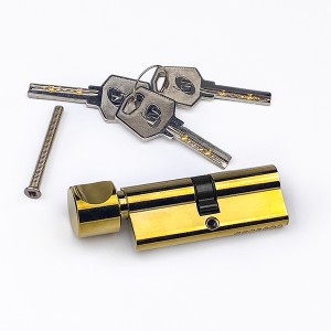 DS-C70-Z1 Gold PVD lock cartridge