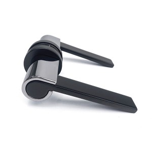 DS-810-613 Black – bright chrome door handle