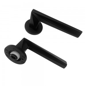 DS-FL25Y Elegant black square door handle