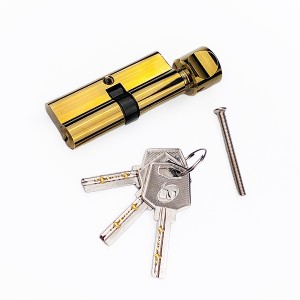 DS-C70-Z1 Gold PVD lock cartridge