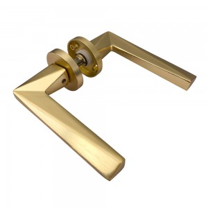 DS-FL25Y Copper brushed square door handle