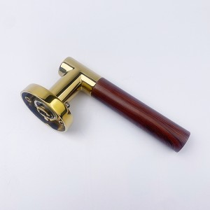 DS-810-79PVD Wood grain PVD door handle